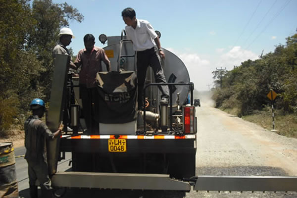        Sitio de trabajo en Sri Lanka