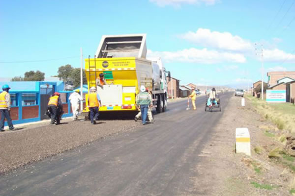 Sitio de trabajo en Perú