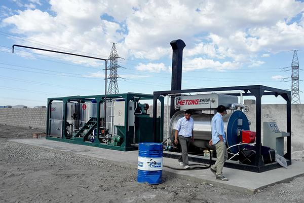 Planta para emulsiones bituminosas en Mongolia